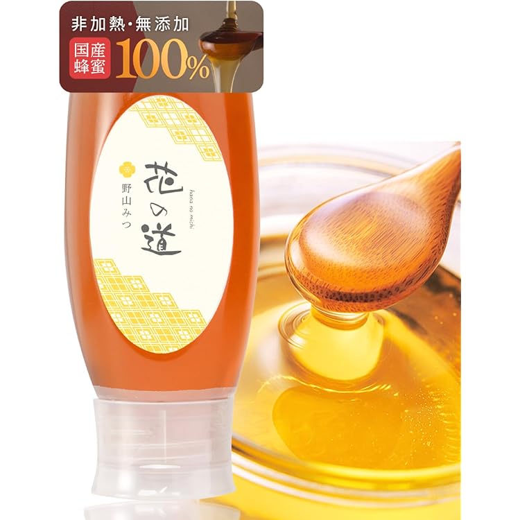 日本蜜蜂の百花蜜蜜　500g二瓶 日本蜜蜂の百花蜜蜜 500g二瓶 【公式通販】